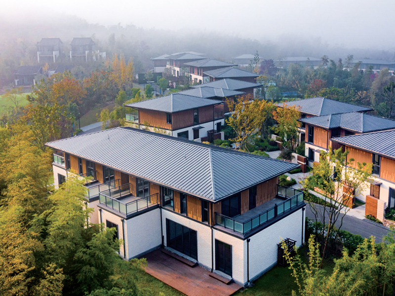 Resort com estrutura de madeira Changzhou Hantian