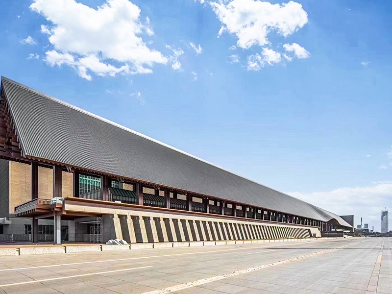 Centro Internacional de Conferências de Estrutura de Madeira Vanke Tianfu